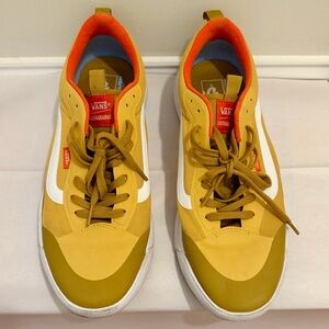 Vans Ultrarange Men’s Mustard and Tangerine Sneakers